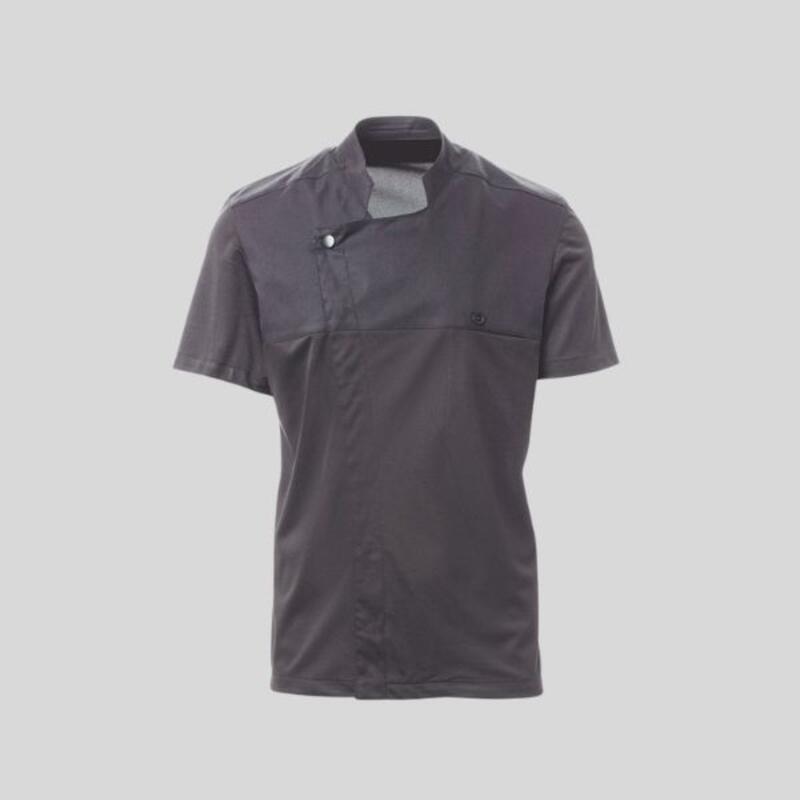 STARLIGHT ULTRAMESH Payper Giacca da chef con collo alla coreana e tessuto a rete su schiena 58% cotone 42% elastomultiestere Thumbnail