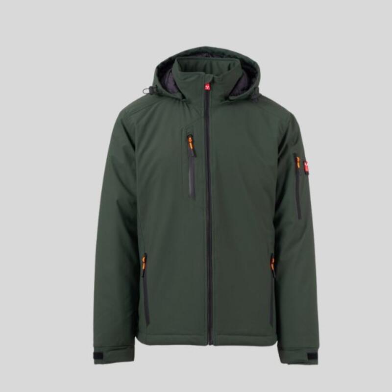 CREEK LITE PAD Payper Soft-shell 3 strati dalla media imbottitura con cappuccio removibile 78% nylon + 22% elastan Thumbnail