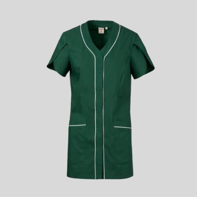 MUSK LADY Camice da donna a manica corta a tulipano 58% cotone popeline + 14 % poliestere + 28% elastomultiestere 125gr Thumbnail