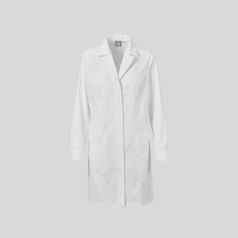 PURE LADY Payper Camice lungo da donna sfiancato con collo rever classico 58% cotone popeline + 14 % poliestere + 28% elastomultiestere 125gr Thumbnail