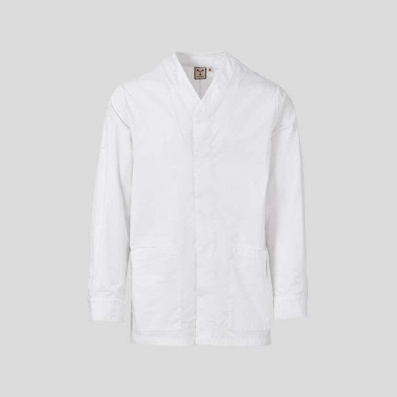 MUSK Payper Camice uomo manica lunga con collo a V e tessuto mesh sui fianchi 58% cotone 14% poliestere 28% elastomultiestere 125gr Thumbnail