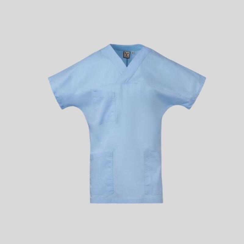 INTACT Payper Casacca a manica corta scollo a V 58% cotone 14% poliestere 28% elastomultiestere 125gr Thumbnail