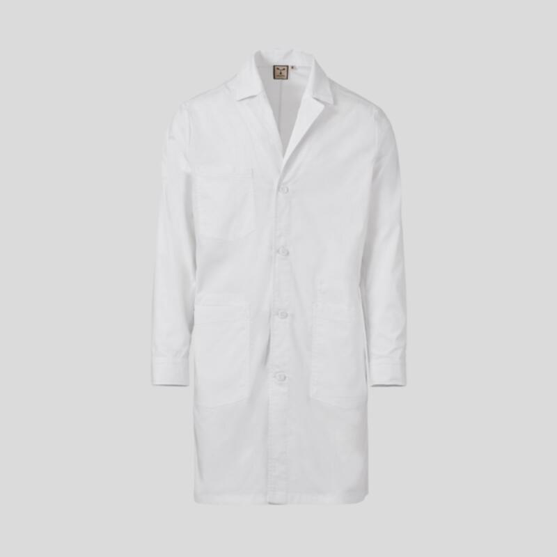 PURITY Payper Camice lungo uomo manica lunga con abbottonatura frontale e chiusura polsini con bottoni 58% cotone 14% poliestere 28% elastomultiestere 125gr Thumbnail