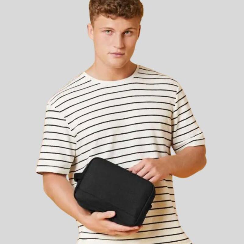 BG277 Bagbase Borsa multiuso con comparto principale con zip 100% poliestere 600D riciclato rPET Thumbnail