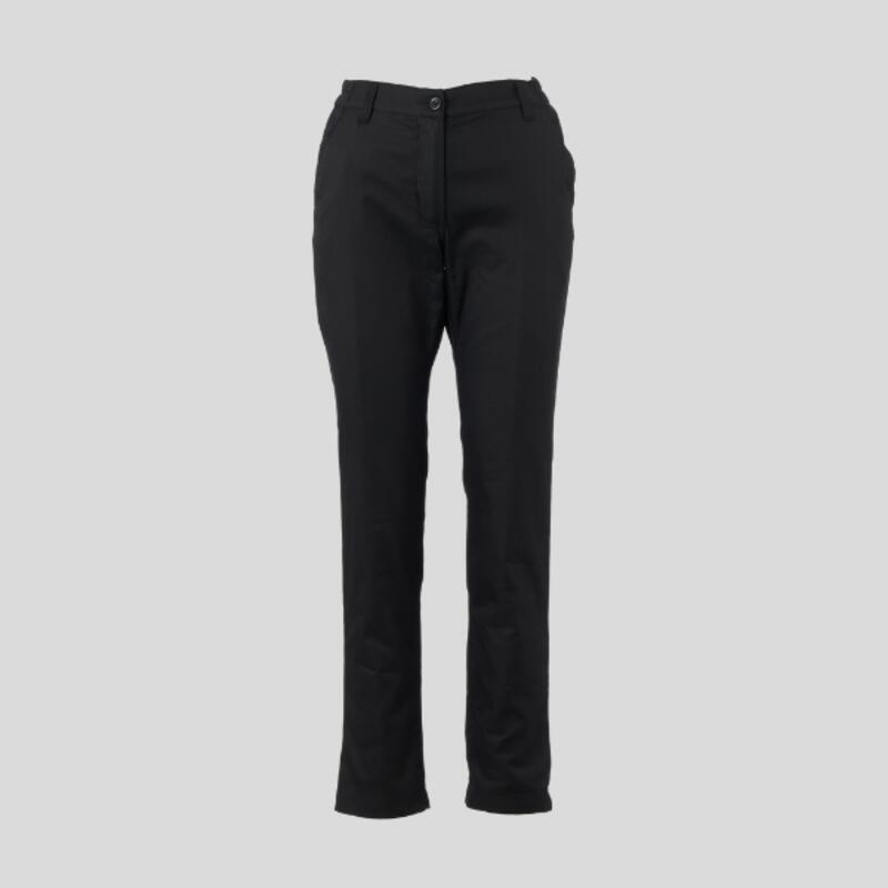 EXECUTIVE LADY Payper Pantalone chino da donna con elastici laterali in vita in 58% cotone 42% elastomultiestere 160gr Thumbnail