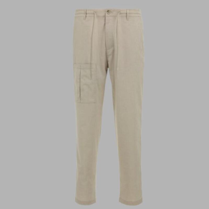 TROPIC Payper Pantalone sportivo uomo in tessuto tecnico elasticizzato misto lino 45% poliestere 19% cotone 17% viscosa 8% lino 8% lyocell 3% elastan 170gr Thumbnail