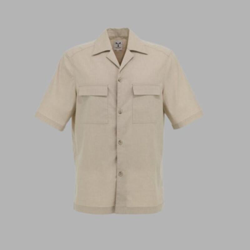 REEF Payper Camicia a manica corta da uomo con taschini applicati sul petto 45% poliestere 19% cotone 17% viscosa 8% lino 8% lyocell 3% elastan 170gr Thumbnail