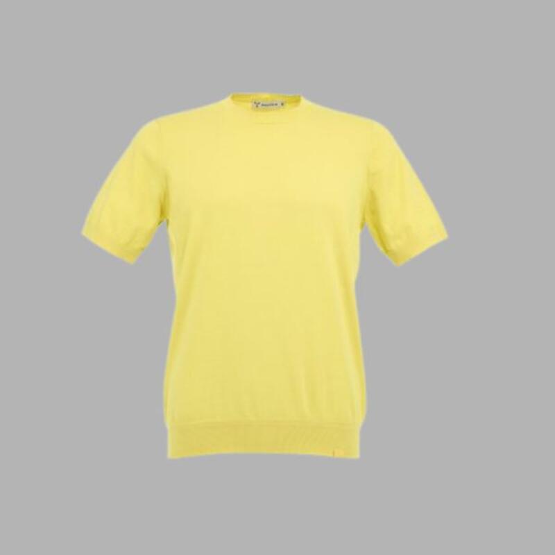 PORT T-shirt uomo manica corta in maglia 100% cotone Thumbnail