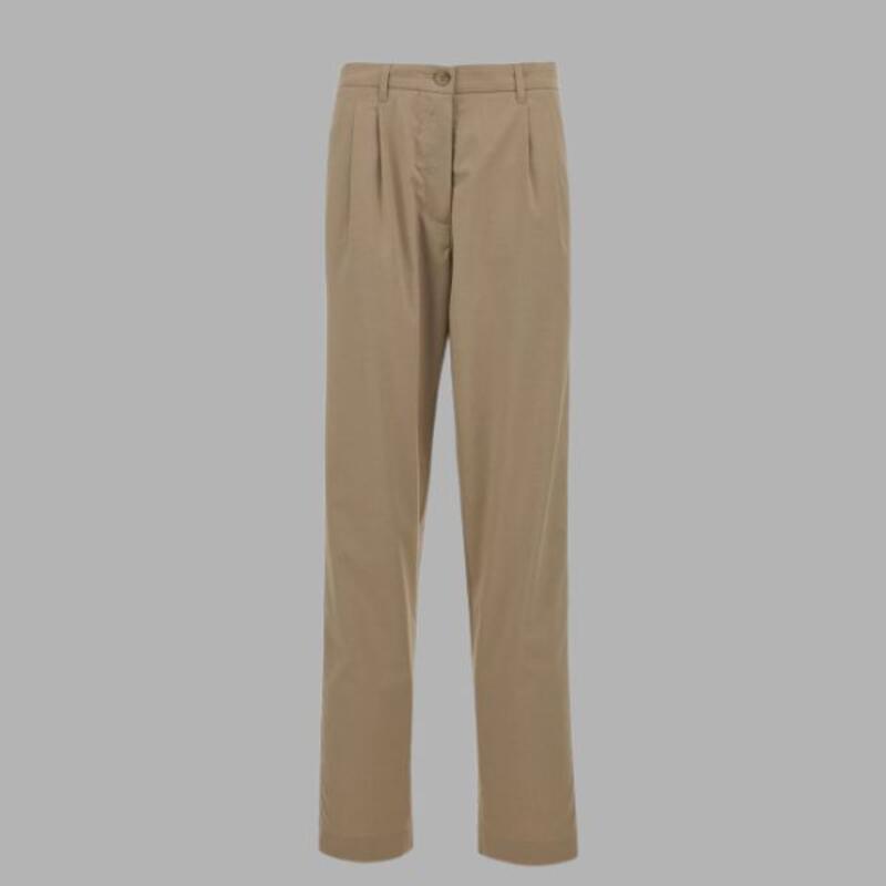 DUNE LADY Pantalone chino da donna in tessuto tecnico elasticizzato misto lino 45% poliestere 19% cotone 17% viscosa 8% lino 8% lyocell 3% elastan 170gr Thumbnail