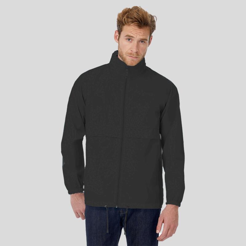 JU800 B&C Sirocco K-way uomo richiudibile su tasca Thumbnail