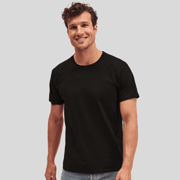 T-shirt regular nera in cotoneLanvin in Cotone da Uomo colore Nero 3% di sconto Uomo Abbigliamento da T-shirt da T-shirt a manica corta 