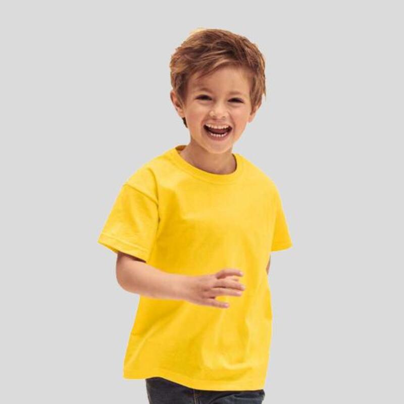 610330 Fruit of the Loom Valueweight T-shirt bambino Classic fit 100% cotone 165gr Thumbnail