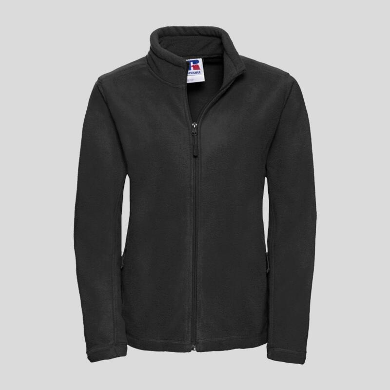 R8700F Russell Giacca pile donna zip lunga taschine laterali con zip Thumbnail