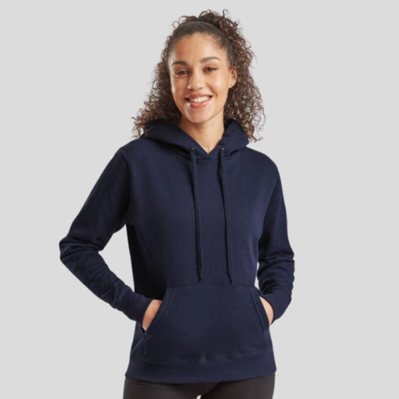 620380 Fruit of the Loom Felpa donna con cappuccio 80% cotone 20% poliestere 280g Thumbnail