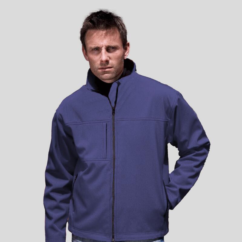 R121M Result Giacca softshell uomo elasticizzata con tasca su lato destro Thumbnail