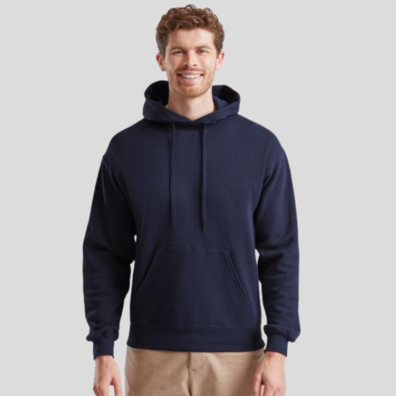 622080 Fruit of the Loom Felpa uomo con cappuccio grammatura intermedia 80% cotone 20% poliestere Thumbnail