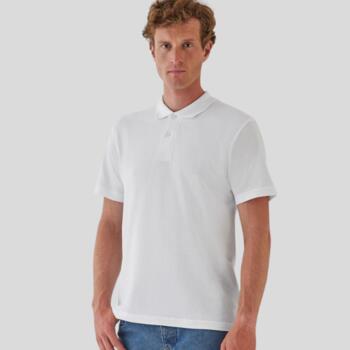 PUI10 B&C ID001 Polo uomo piquet manica corta 100% cotone 180gr Thumbnail