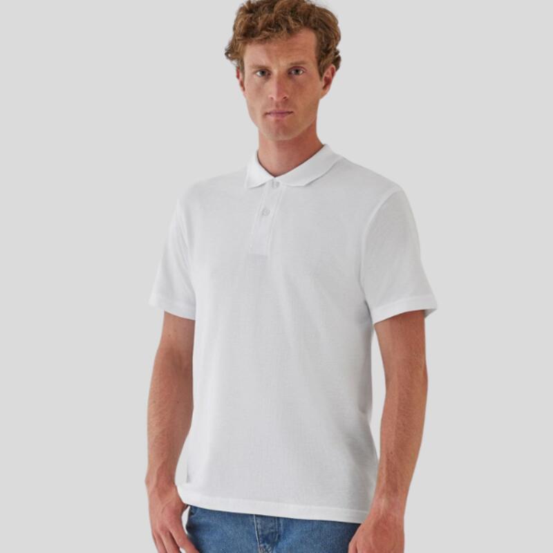 PUI10 B&C ID001 Polo uomo piquet manica corta 100% cotone 180gr Thumbnail