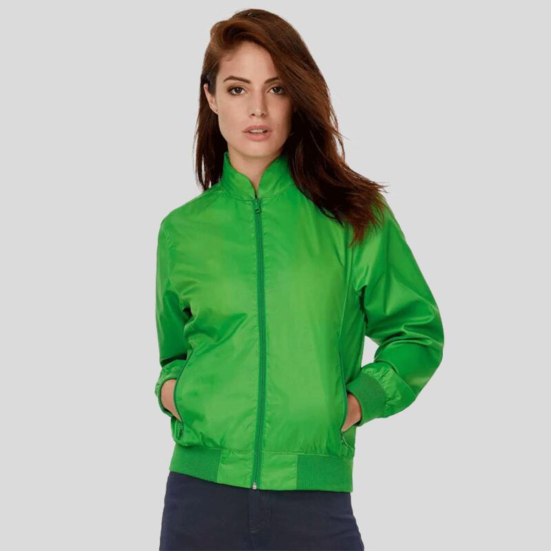 JW964 B&C Giacca donna sfoderata con collo a alla coreana Thumbnail