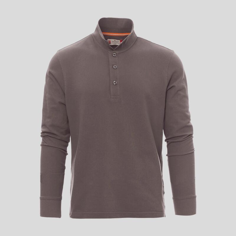 Florence Payper Polo manica lunga con polsino 3 bottoni Regular fit 100% cotone piquet 210gr Thumbnail