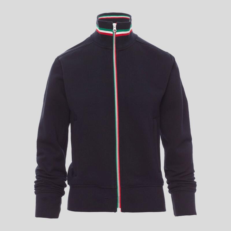 Nazionale Lady Payper Felpa donna profilo tricolore su collo e zip 70% cotone 30% poliestere 300gr Thumbnail