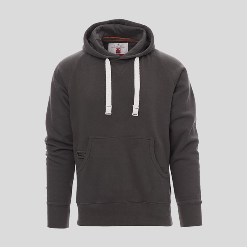 Atlanta+ Payper Felpa con cappuccio e tascone con zip 70% cotone 30% poliestere 300gr  Thumbnail