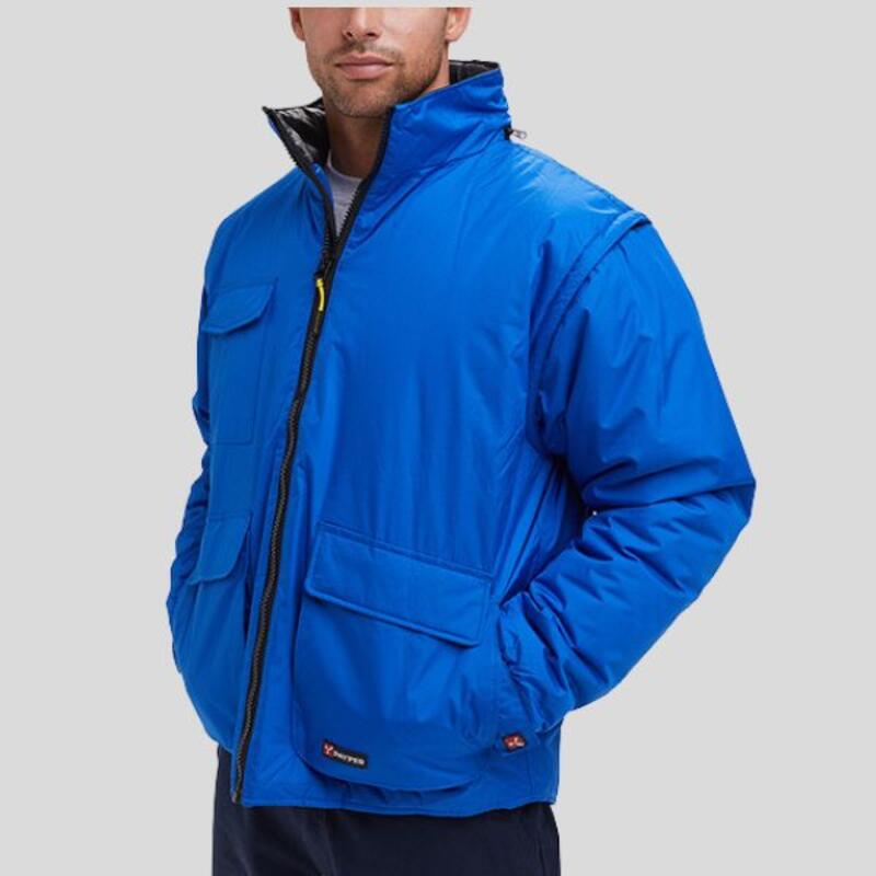 Escape Payper Giubbotto imbottito multi tasche maniche staccabili Thumbnail