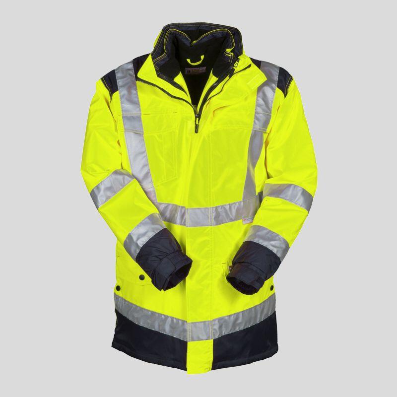 Hisafe Payper Parka triplouso in alta visibilità EN 20471 Classe 3 Thumbnail