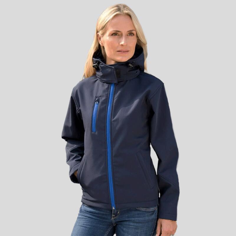 R230F Result Giacca Sotshell donna con cappuccio Thumbnail