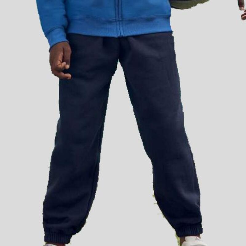 64051 Fruit of the Loom Classic Pantaloni bambino felpato 80% Cotone 20% Poliestere Thumbnail