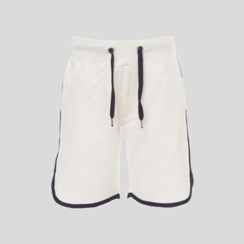 Combat Kids Payper Bermuda da bambino bicolore in 100% cotone french terry 200gr Thumbnail