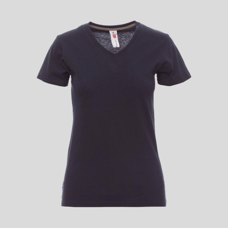 V-Neck Lady Payper T-shirt scollo a V manica corta Regular fit 100% cotone 150gr Thumbnail