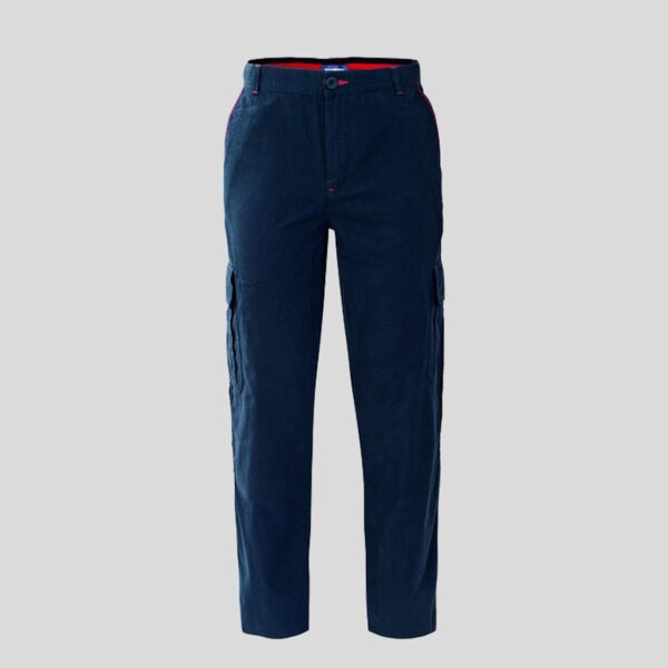Qualitex bw240 patta Pantaloni Pantaloni Lavoro Uomo BLU in diversi colori mis 42-110 NUOVO 