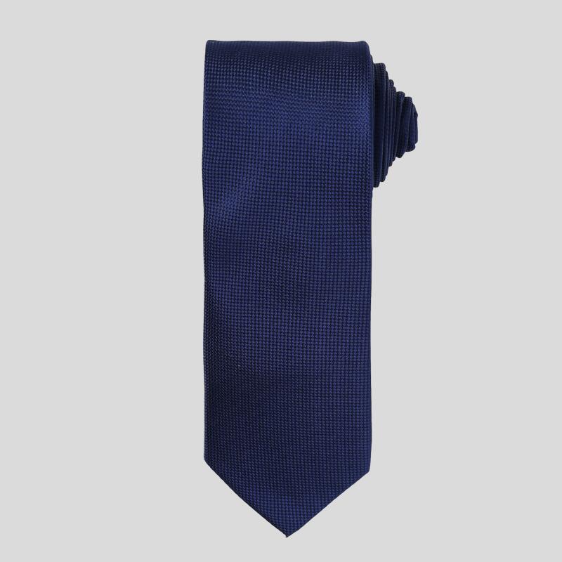 PR780 Premier Cravatta micro fantasia in tinta L.7 cm 100% poliestere Thumbnail