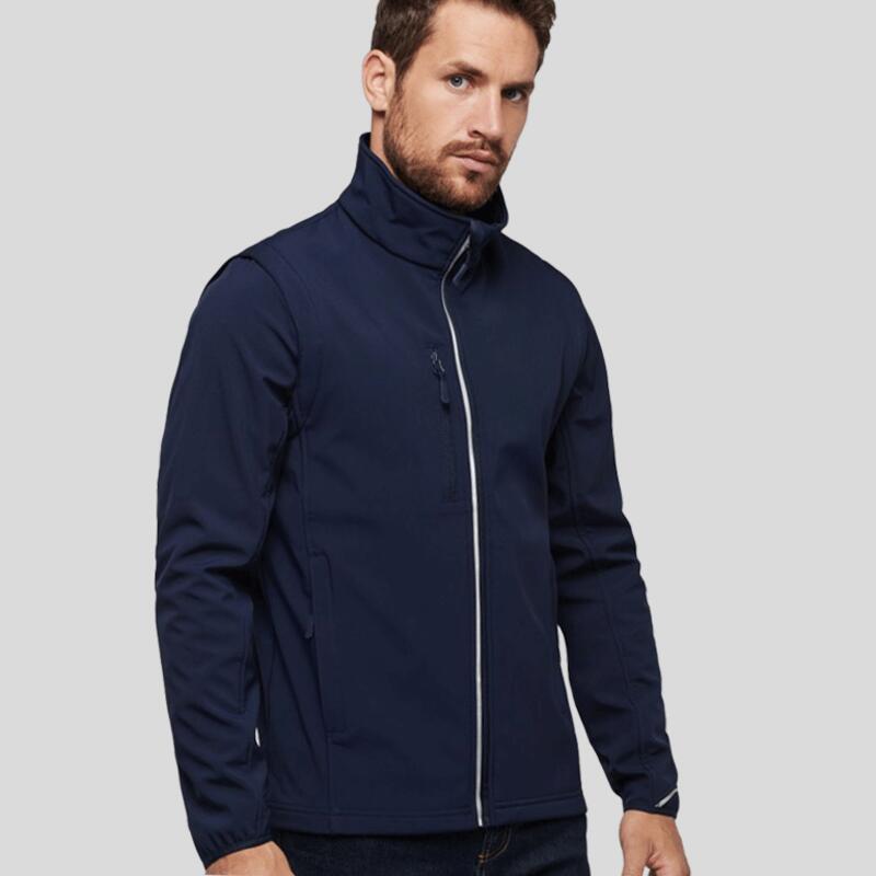 PA323 Proact Giacca softshell unisex con maniche staccabili Thumbnail