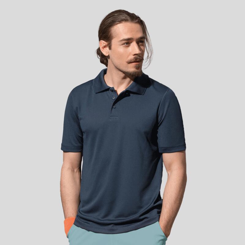 ST8450 Stedman Polo in tessuto tecnico stretch 100% active-dry poliestere 140gr Thumbnail