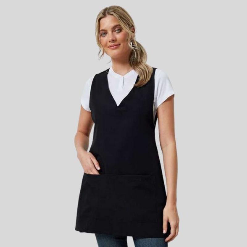 PR177 Premier Grembiule scamiciato a tunica con scollo a V 100% poliestere 185gr Thumbnail