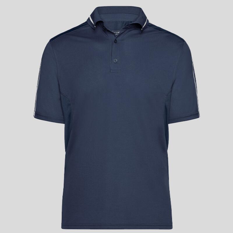 JN828 James&Nicholson Polo tecnica da lavoro bicolore tessuto traspirante 100% poliestere Thumbnail