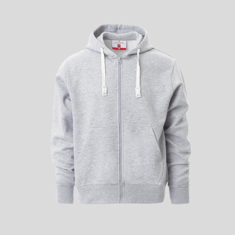 Portland Payper Felpa zip lunga e cappuccio 70% cotone 30% poliestere peso 280gr Thumbnail