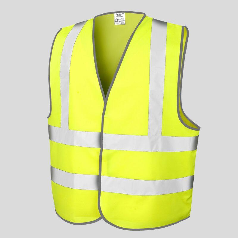R201X Result Gilet alta visibilità bande orizzontali e verticali EN ISO 20471 CL.2 Thumbnail