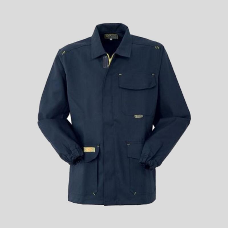 A20150 3Active Giacca da lavoro certificata antistatica antifiamma arco elettrico antiacido 75% cotone 24% poliestere 1% fibra conduttiva 260g Thumbnail