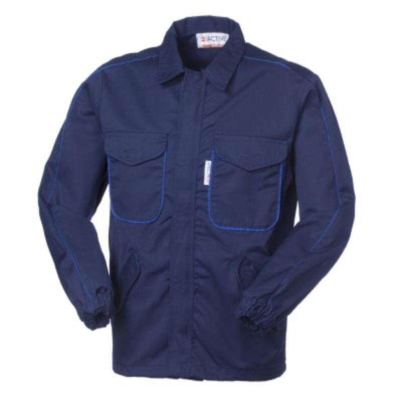 A10114 2Active Giubbetto da lavoro certificato antiacido e antistatico EN13034: 2009 EN1149-5: 2008 Thumbnail