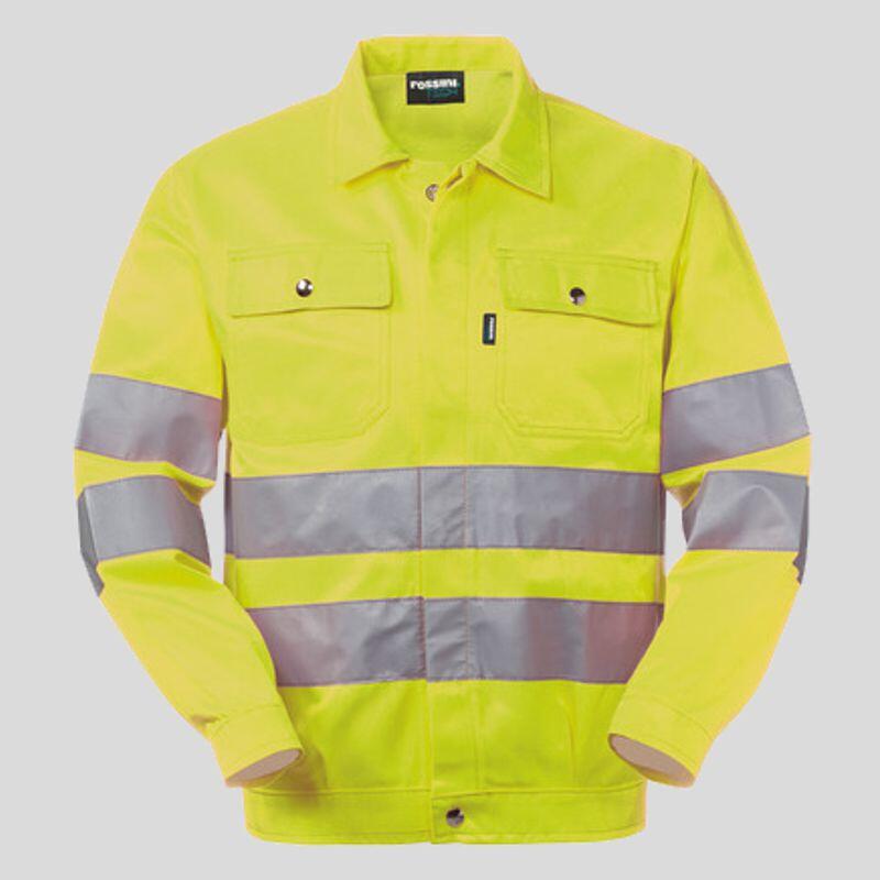 A10117 Lucentex Giubbetto ad alta visibilità  60% cotone 40% poliestere irrestringibile 240gr Thumbnail