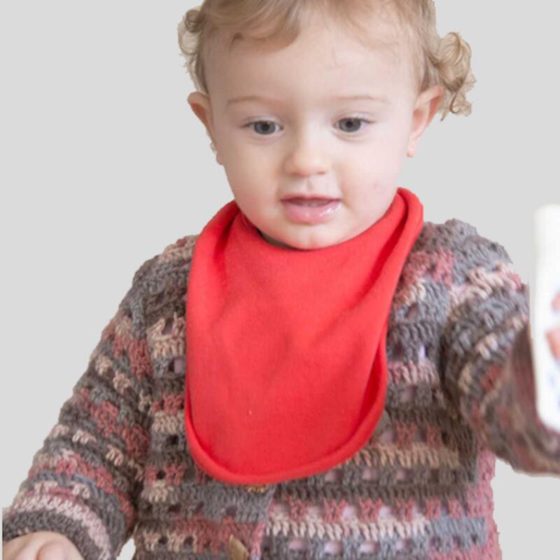 CF900 Cotton Factory Baby Bib Single Layer Bavaglino in 100% cotone Thumbnail