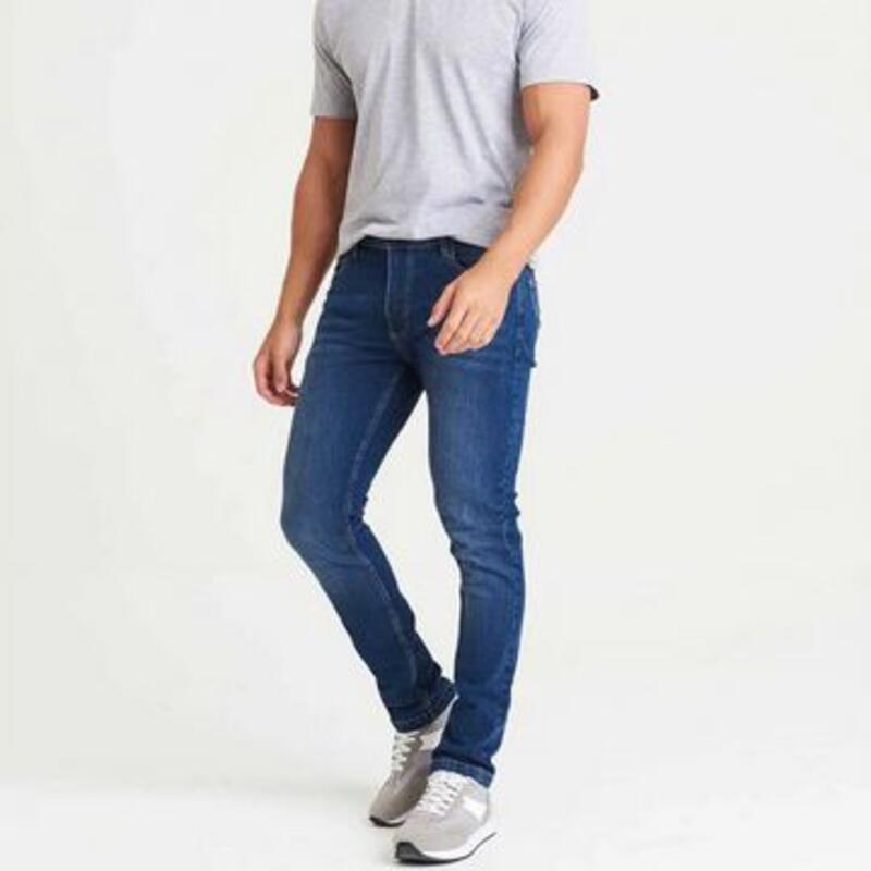 SD004 AWDis So Denim Max Pantalone jeans Slim fit uomo tessuto stretch  Thumbnail