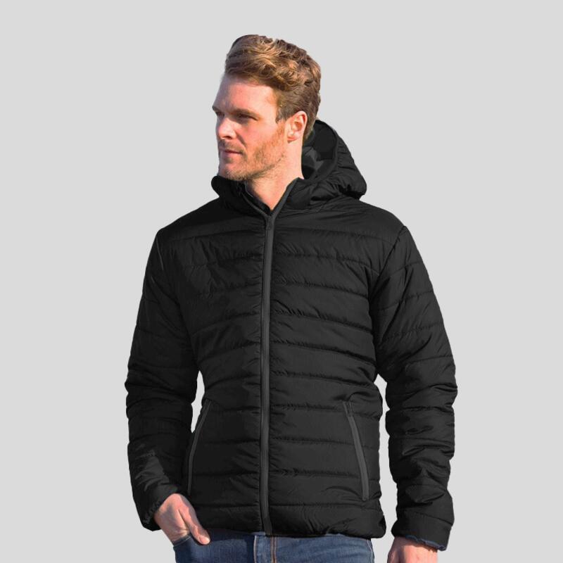 R233M Result Piumino leggero con cappuccio 100% poliestere Thumbnail