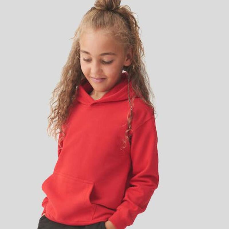 JH001Junior AWDis Felpa bambino con cappuccio 80% cotone 20% poliestere Thumbnail