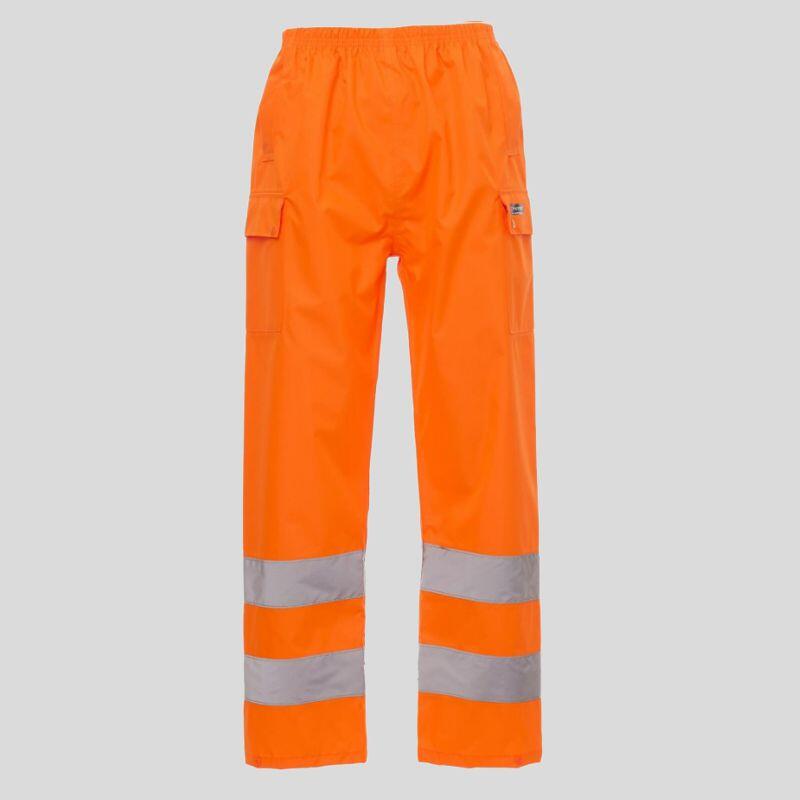 Hurricane Pants Payper Pantalone antipioggia in alta visibilità Regular fit EN ISO 20471 Cl.2 II cat. 100% poliestere 180gr Thumbnail