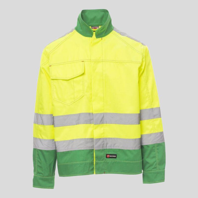 Safe Hi-Vi Payper Giubbino multistagione in alta visibilità 50% cotone twill 50% poliestere 250gr Thumbnail