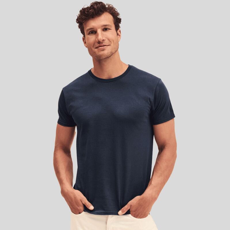 61430 Maglietta Fruit of the Loom Iconic Slim Fit Thumbnail